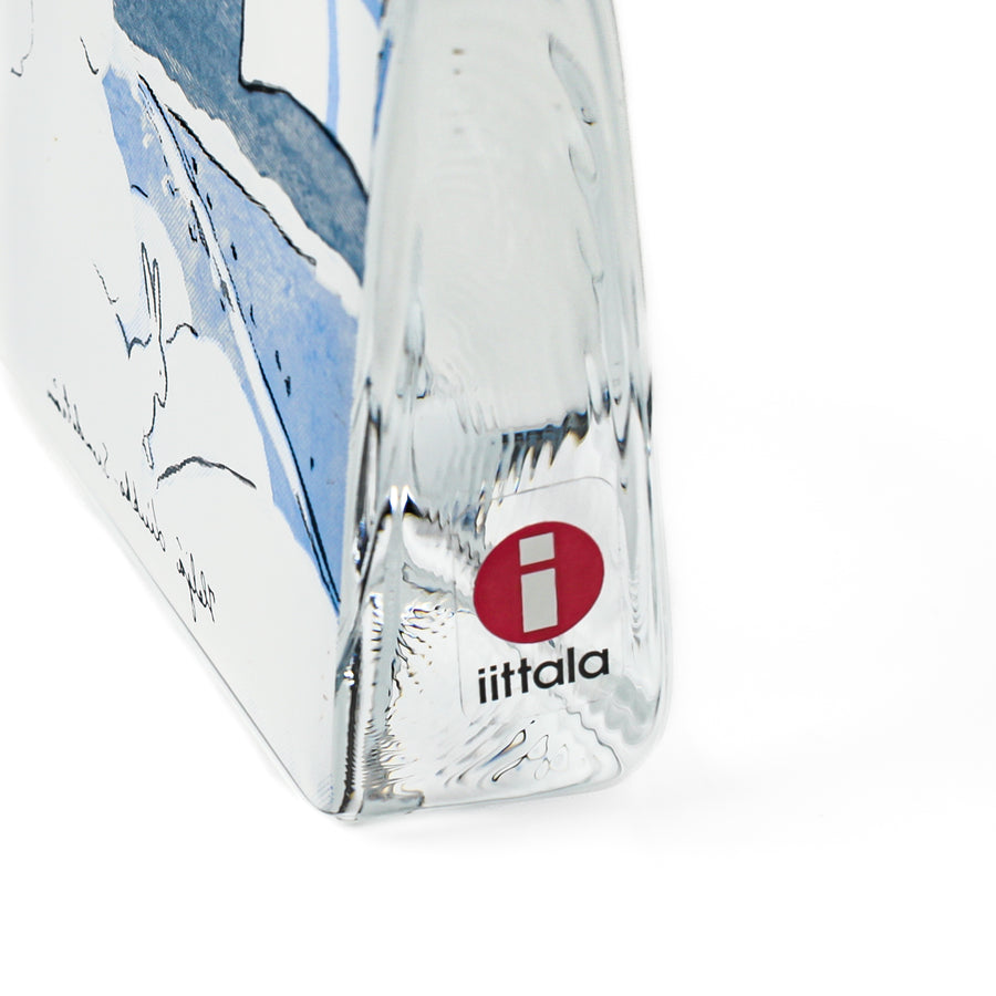 IITTALA Helja Liukko-Sundstrom WINTER Glass Card