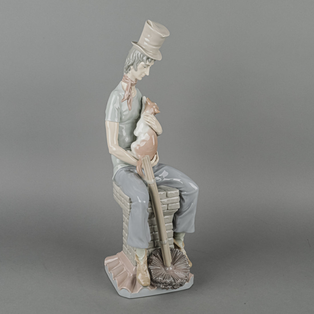 LLADRO Figurine Sad Chimney Sweep 1253
