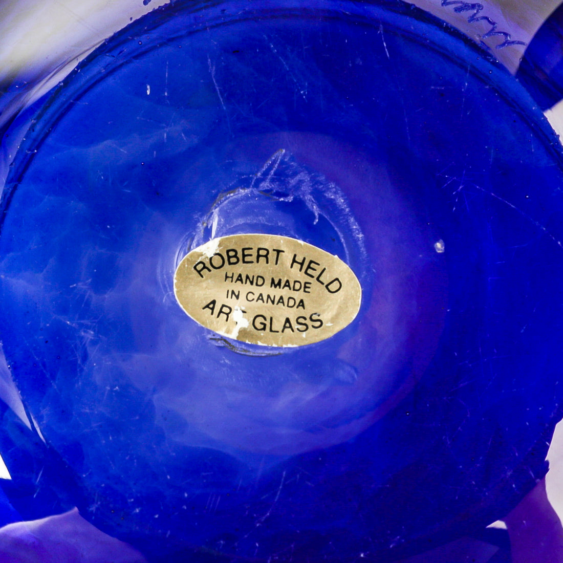 ROBERT HELD ART GLASS Iridescent Bowl/Vase