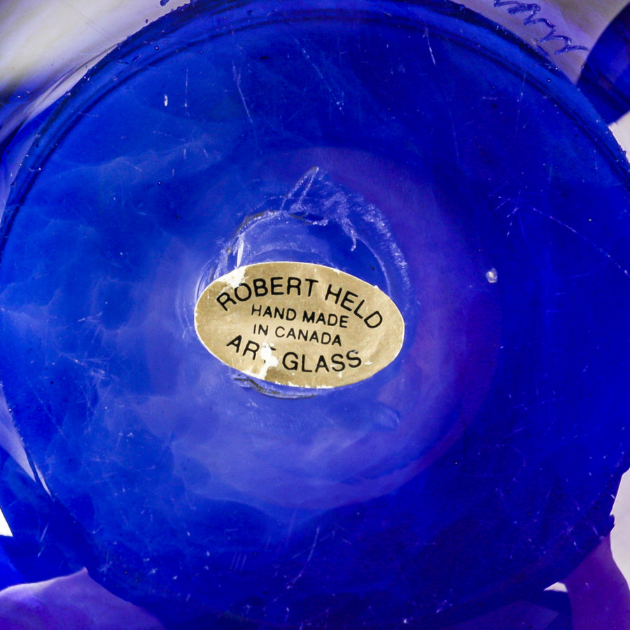 ROBERT HELD ART GLASS Iridescent Bowl/Vase