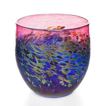 ROBERT HELD ART GLASS Iridescent Bowl/Vase