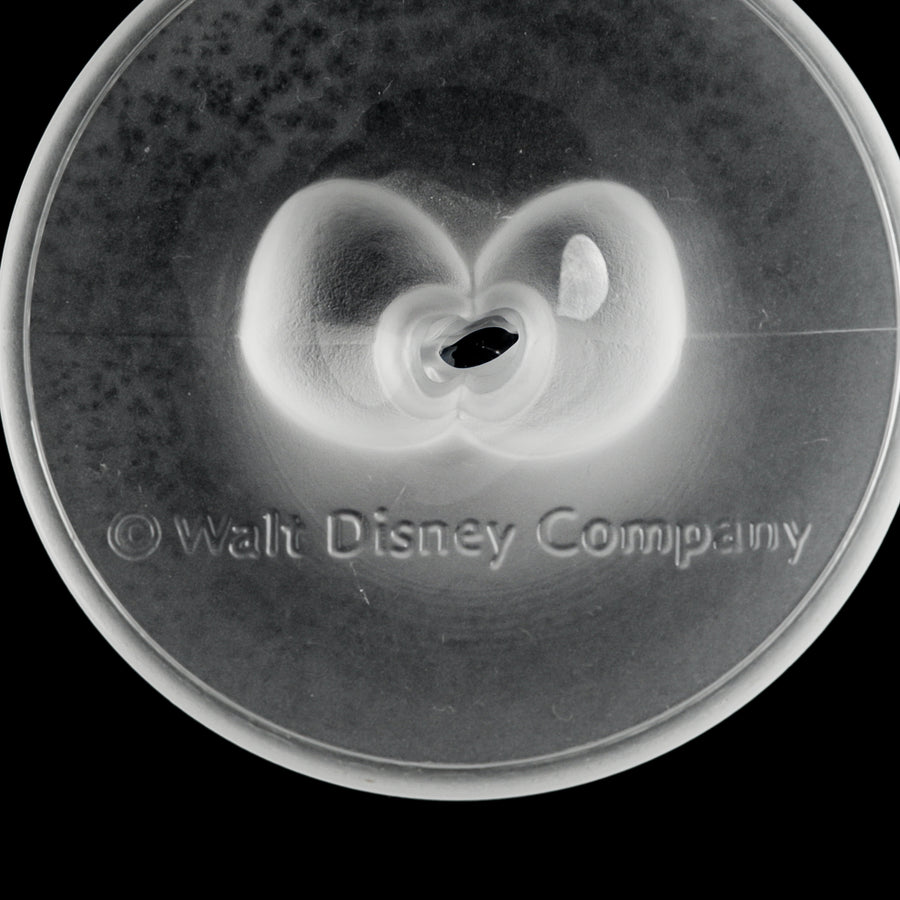 WALT DISNEY CO Mickey & Minnie Frosted Stem Glasses Set of 2