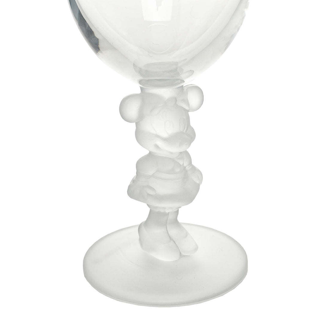WALT DISNEY CO Mickey & Minnie Frosted Stem Glasses Set of 2