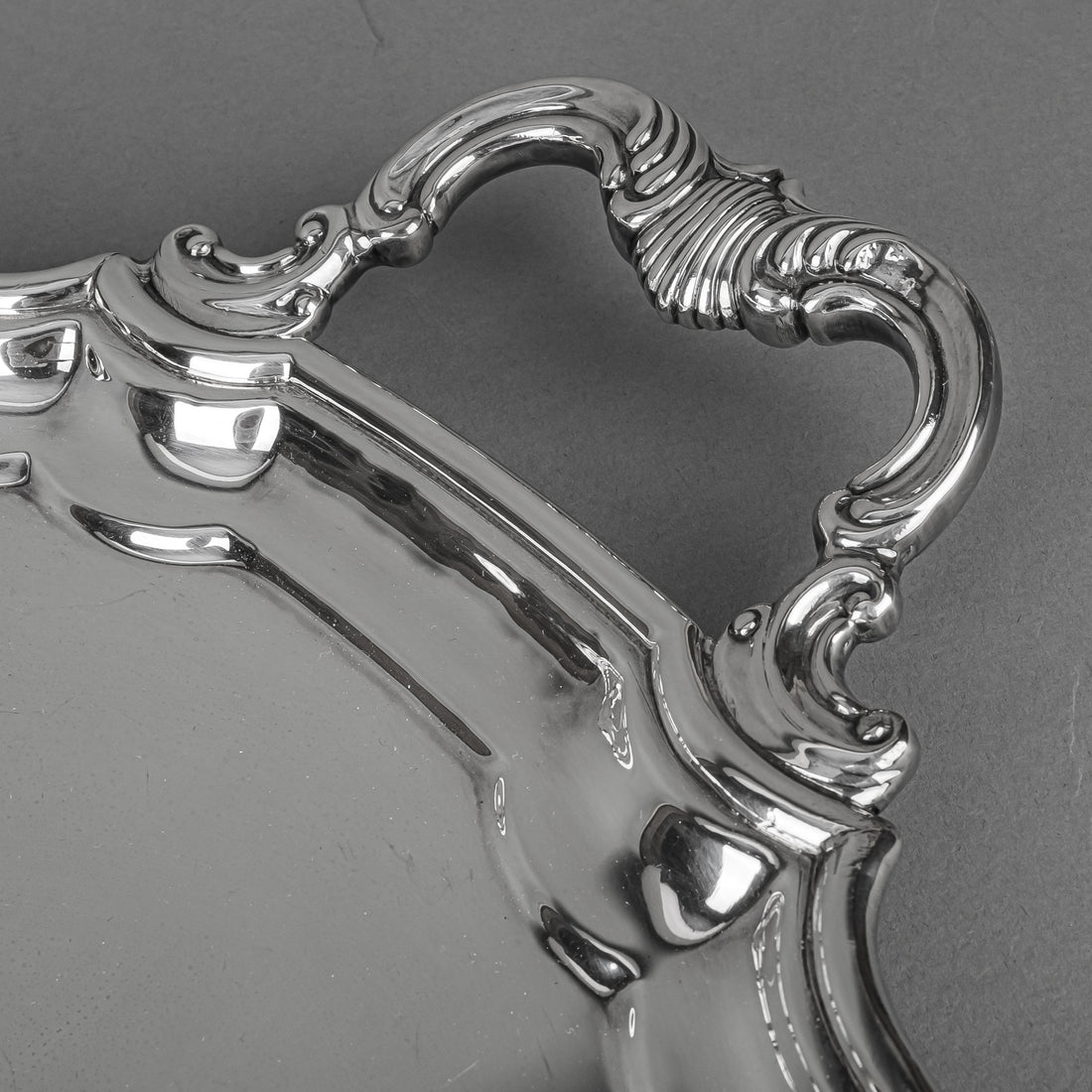 BIRKS Regency Plate Chippendale Silver Plate Tray