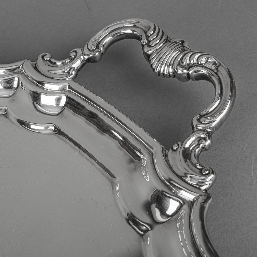 BIRKS Regency Plate Chippendale Silver Plate Tray