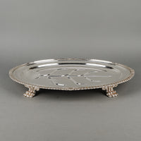 GNUN Sheffield Reproduction Silver Plate Footed Well & Tree