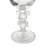 WALT DISNEY CO Mickey & Minnie Frosted Stem Glasses Set of 2