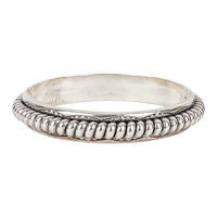 TAHE Navajo Sterling Bangle