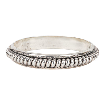 TAHE Navajo Sterling Bangle