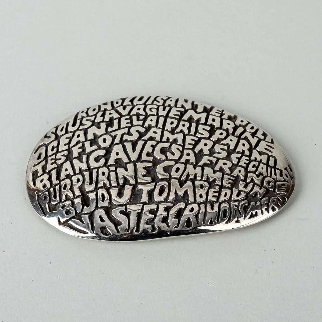 CHRISTOFLE Bernard Quentin LOUIS BOUILHET Silverplate Paperweight