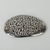 CHRISTOFLE Bernard Quentin LOUIS BOUILHET Silverplate Paperweight