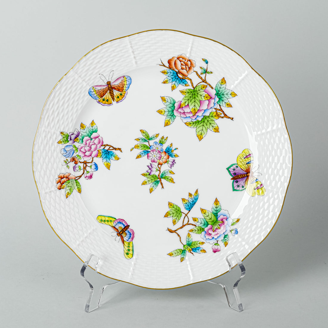 HEREND Queen Victoria 12 Place Settings Plus Extras