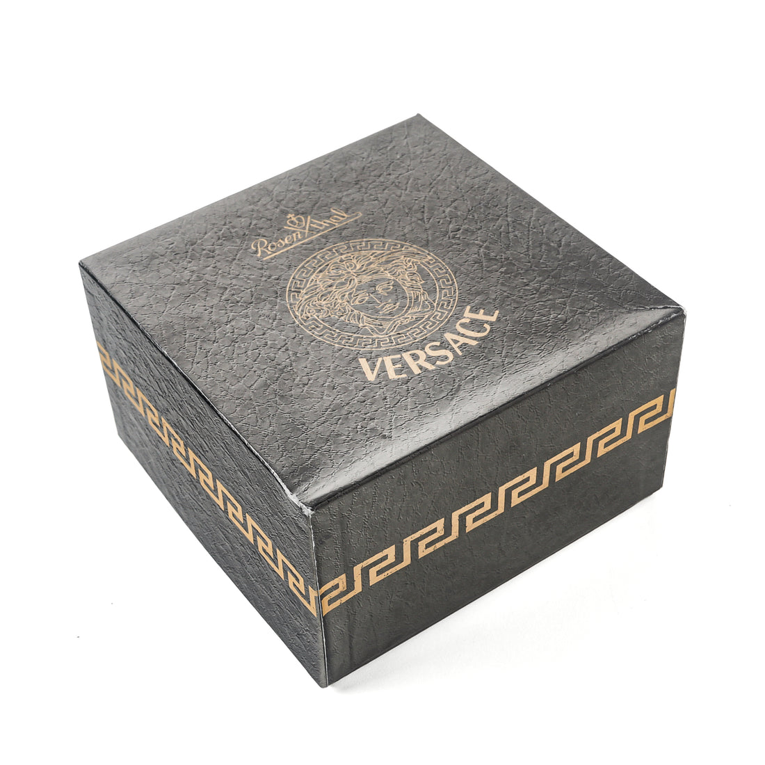 ROSENTHAL VERSACE Treasury Crystal Chimney Clock 20665