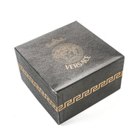 ROSENTHAL VERSACE Treasury Crystal Chimney Clock 20665