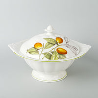 VILLEROY & BOCH Cascara Covered Footed Serving Bowl
