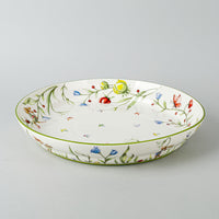 VILLEROY & BOCH Spring Decoration Shallow Serving Bowl