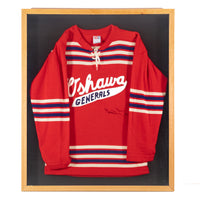 Framed Bobby Orr Signed CCM Oshawa Generals Jersey