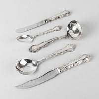 BIRKS Regency Plate Louis De France Silverplate Flatware Set 97 Pieces