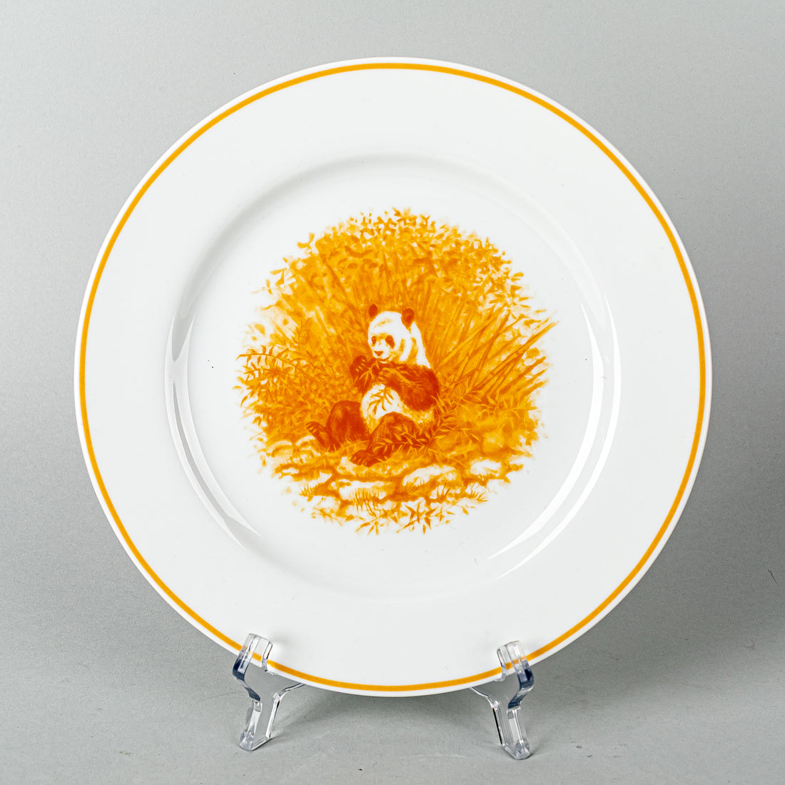 HERMES Animalia Grand Panda Plate