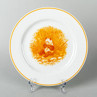 HERMES Animalia Grand Panda Plate