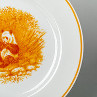 HERMES Animalia Grand Panda Plate
