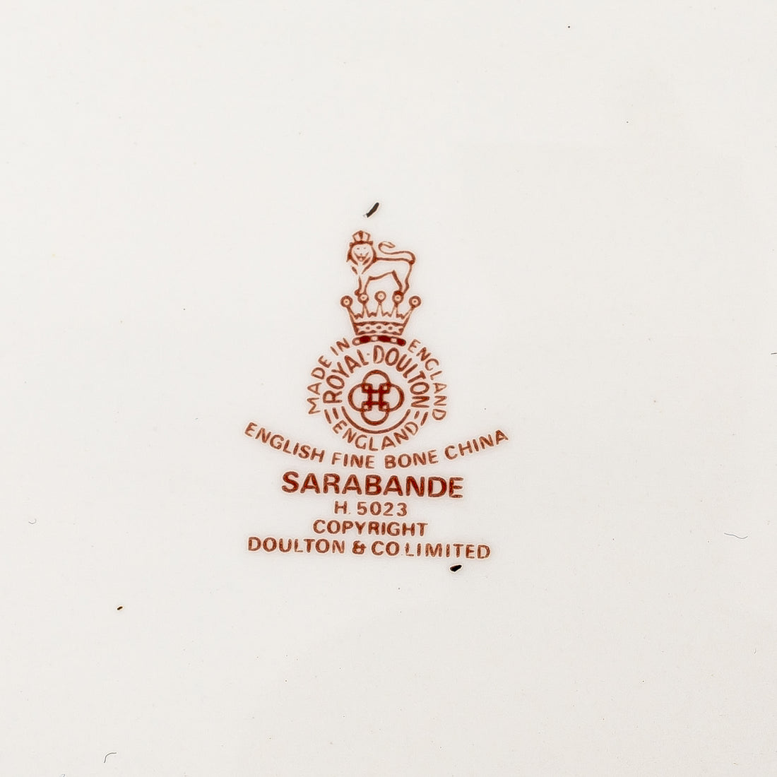 ROYAL DOULTON Sarabande H5023 Platter