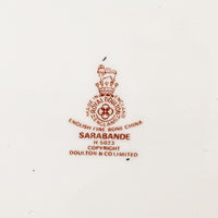 ROYAL DOULTON Sarabande H5023 Platter