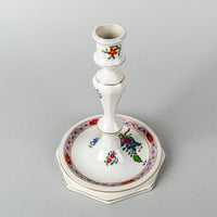 HEREND Chinese Bouquet Full Colour Candlesticks 7917