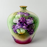 GINORI Firenze Ware Hand Painted Floral Vase 4059