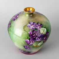 GINORI Firenze Ware Hand Painted Floral Vase 4059