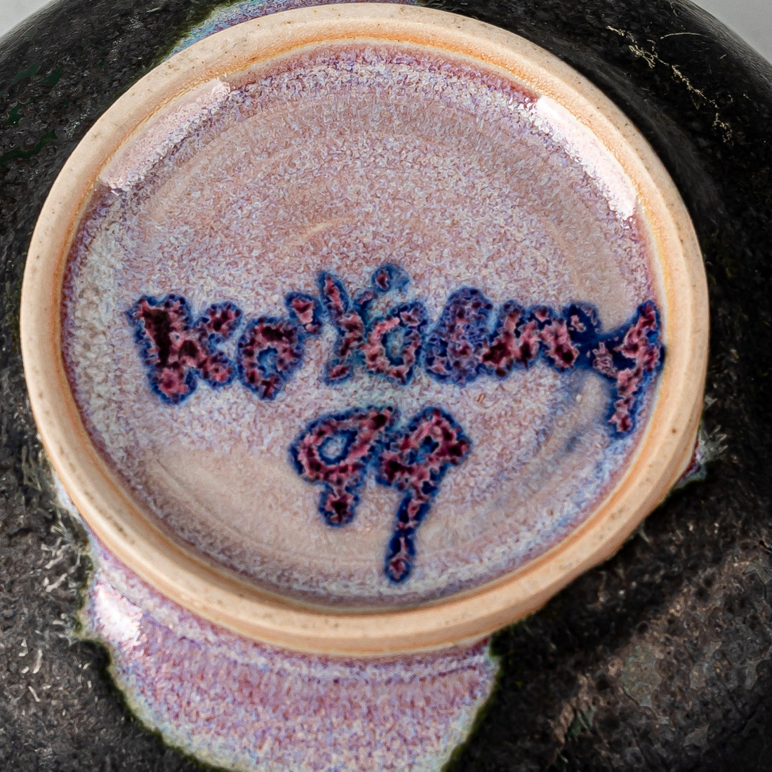 KAYO O'YOUNG Art Pottery Footed Bowl