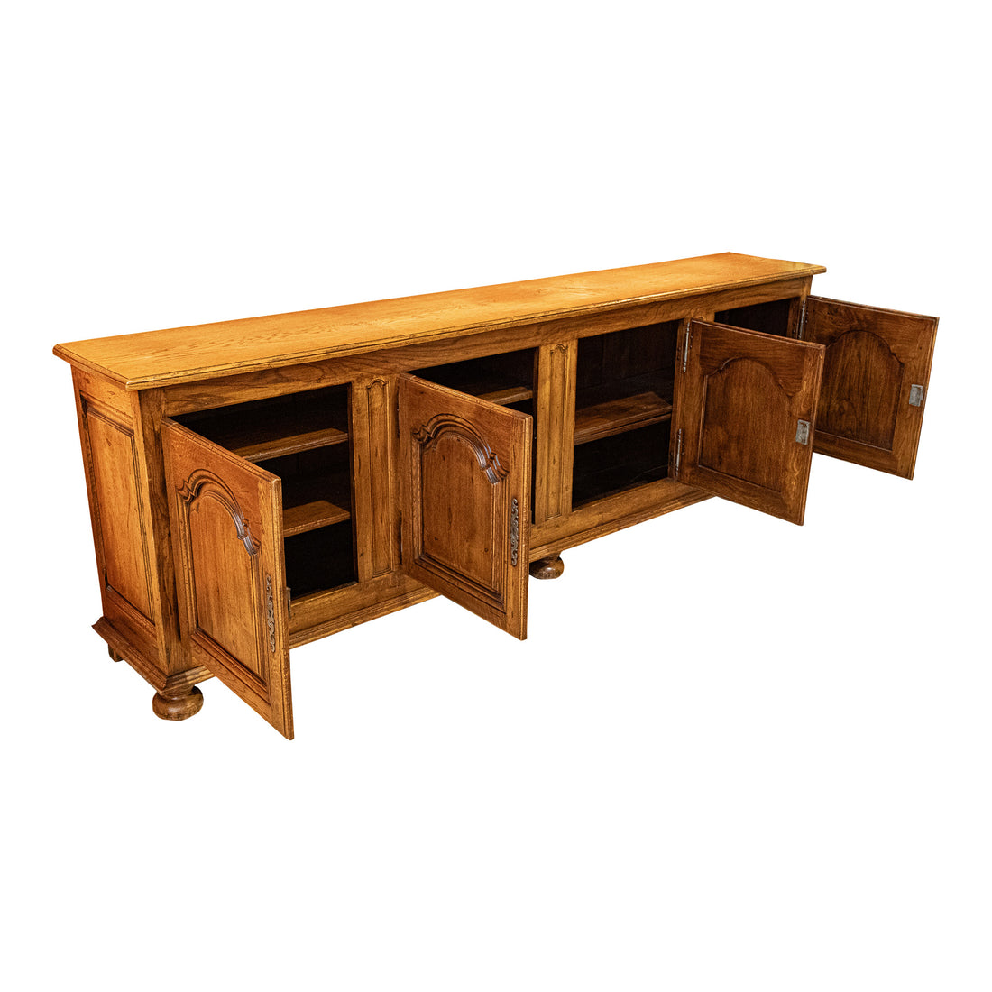 Vintage Oak Regency Style Buffet
