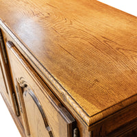 Vintage Oak Regency Style Buffet