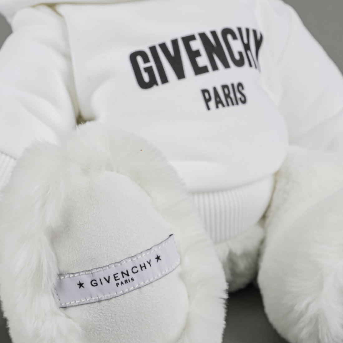 GIVENCHY Baby White Logo Teddy Bear