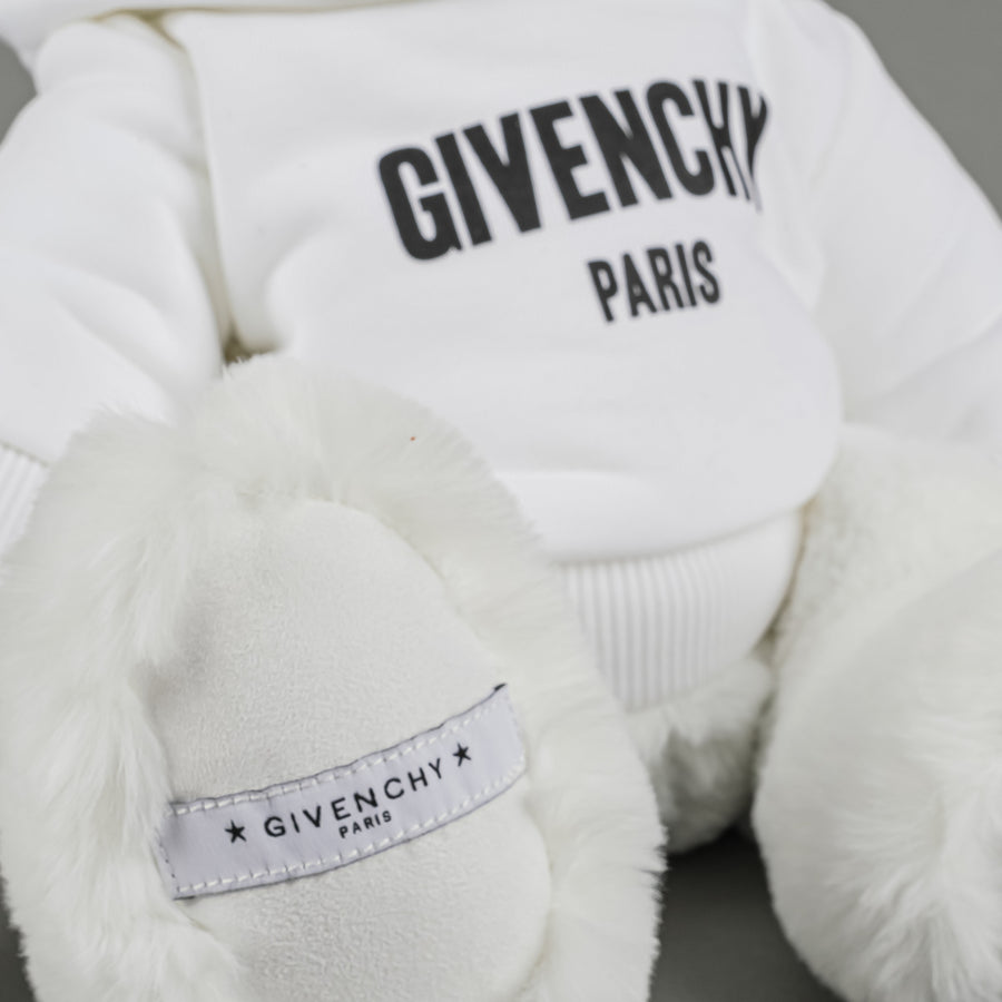 GIVENCHY Baby White Logo Teddy Bear