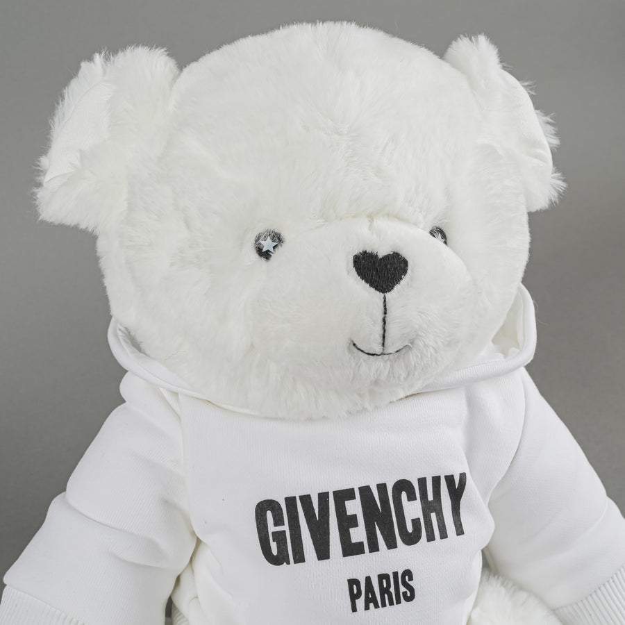 GIVENCHY Baby White Logo Teddy Bear