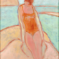 Susan Mclean Woodburn (Canadian 20th C) Bather-Georgian Bay