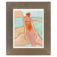 Susan Mclean Woodburn (Canadian 20th C) Bather-Georgian Bay