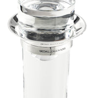 GEORG JENSEN Ole Palsby Sterling Collar Crystal Decanter