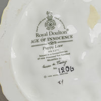 ROYAL DOULTON Figurine Puppy Love HN 3371  Age Of Innocence