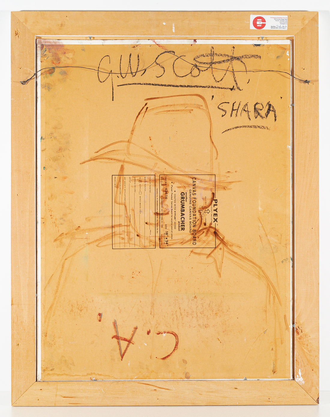 Gerald William Scott (Canadian           1926-2003) "Shara"