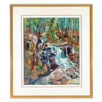 Mel Delija (Canadian 20th C)           "Near High Falls"