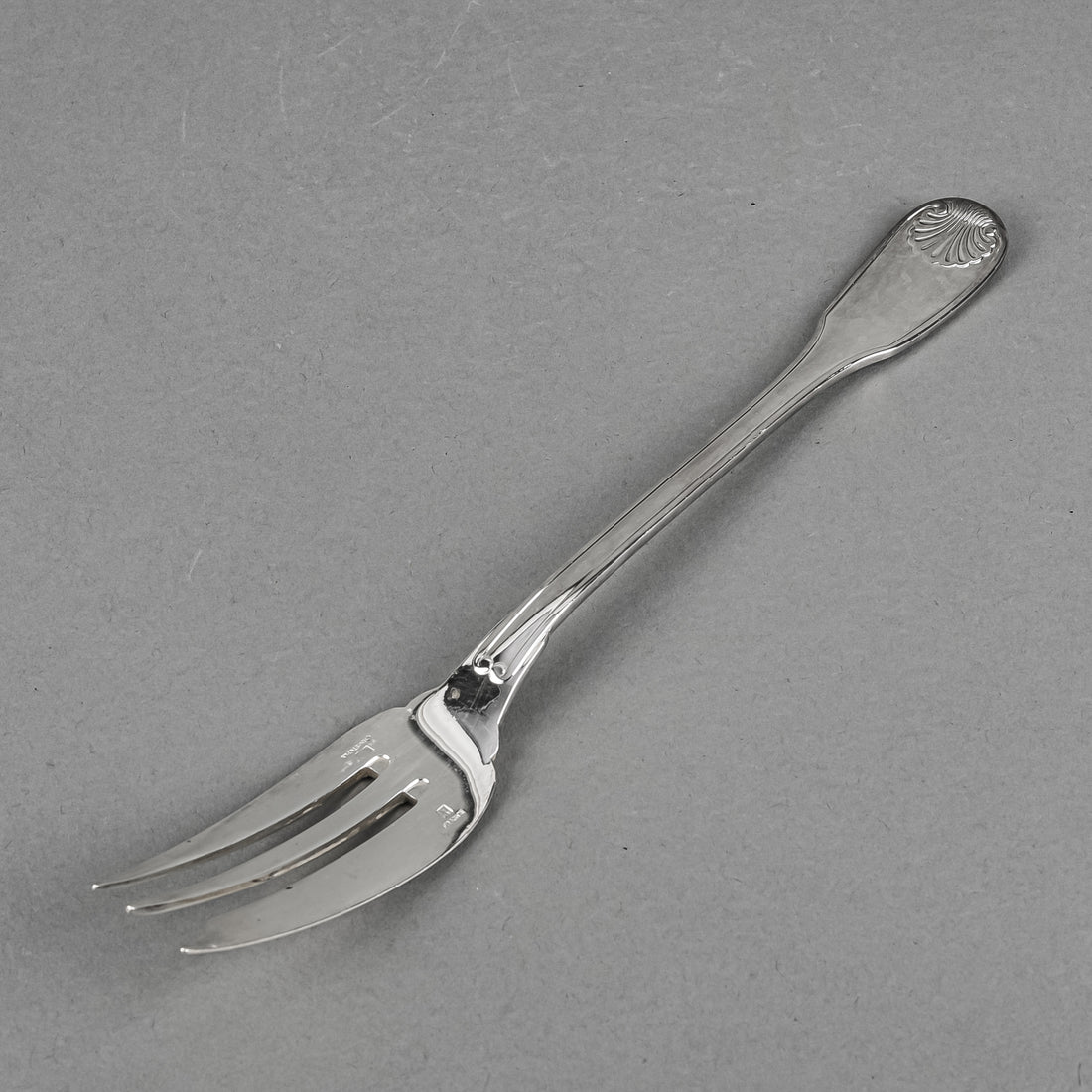 CHRISTOFLE Vendome-Arcantia Silver Plate Serving Fork