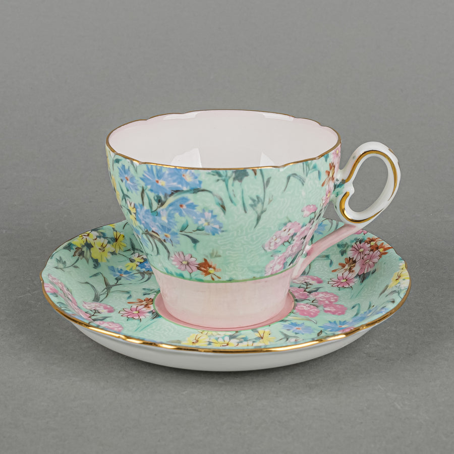 SHELLEY Melody Chintz Coffee Set