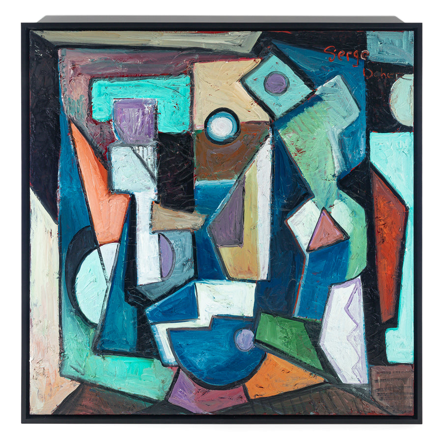 Serge Deherian (Canadian 1955)    Untitled Abstract