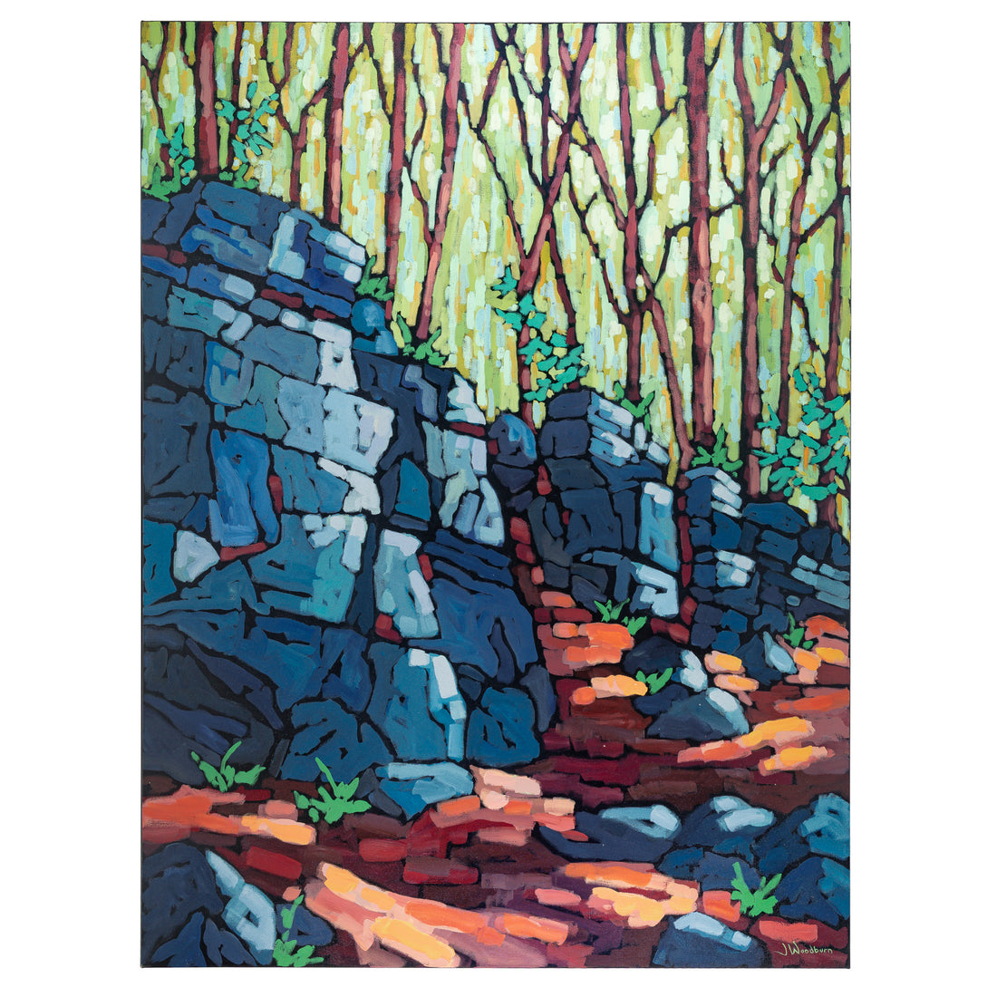 Jennifer Woodburn (Canadian         20th C) "Morning Glory"