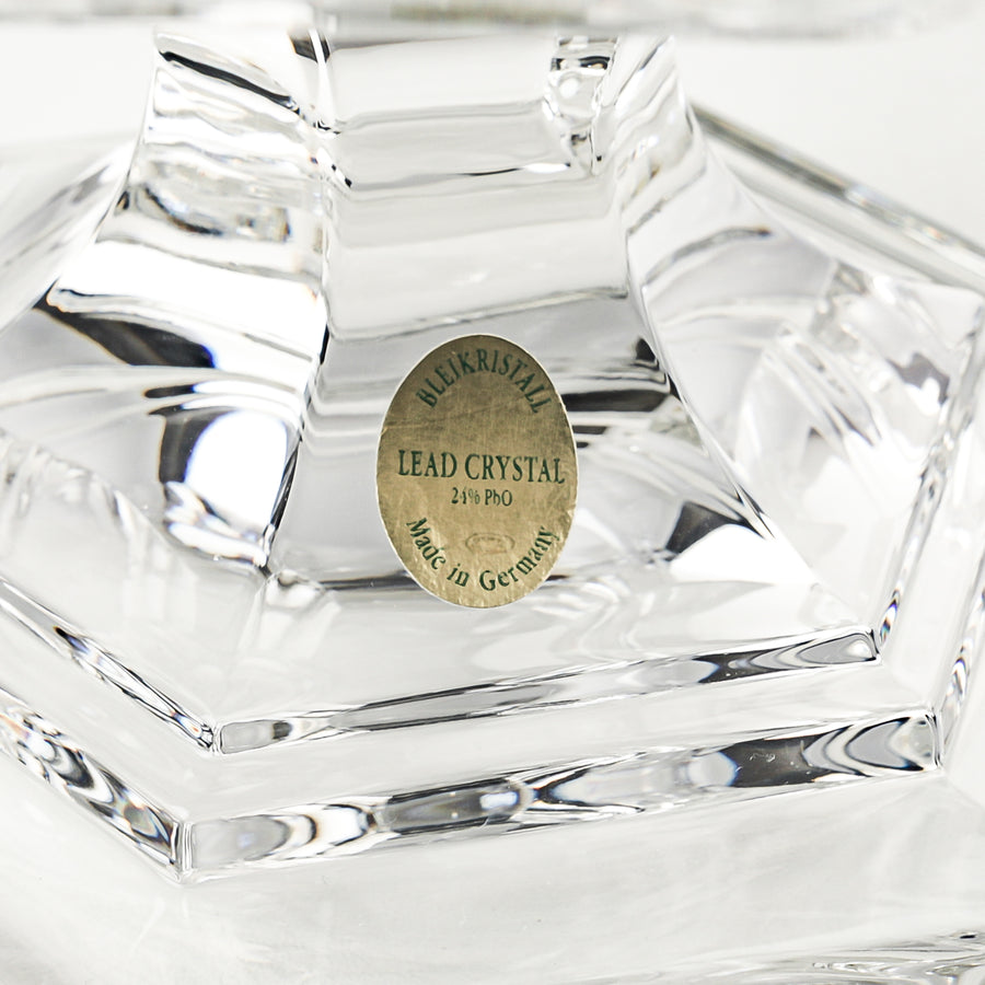 BLEIKRISTALL Crystal Pedestal Bowl