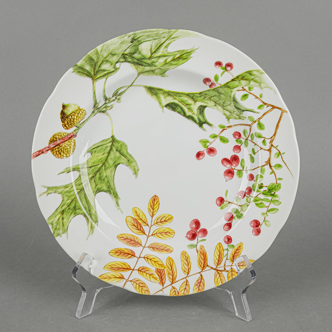 SPODE Woodland Harvest Luncheon Plates Set of 4