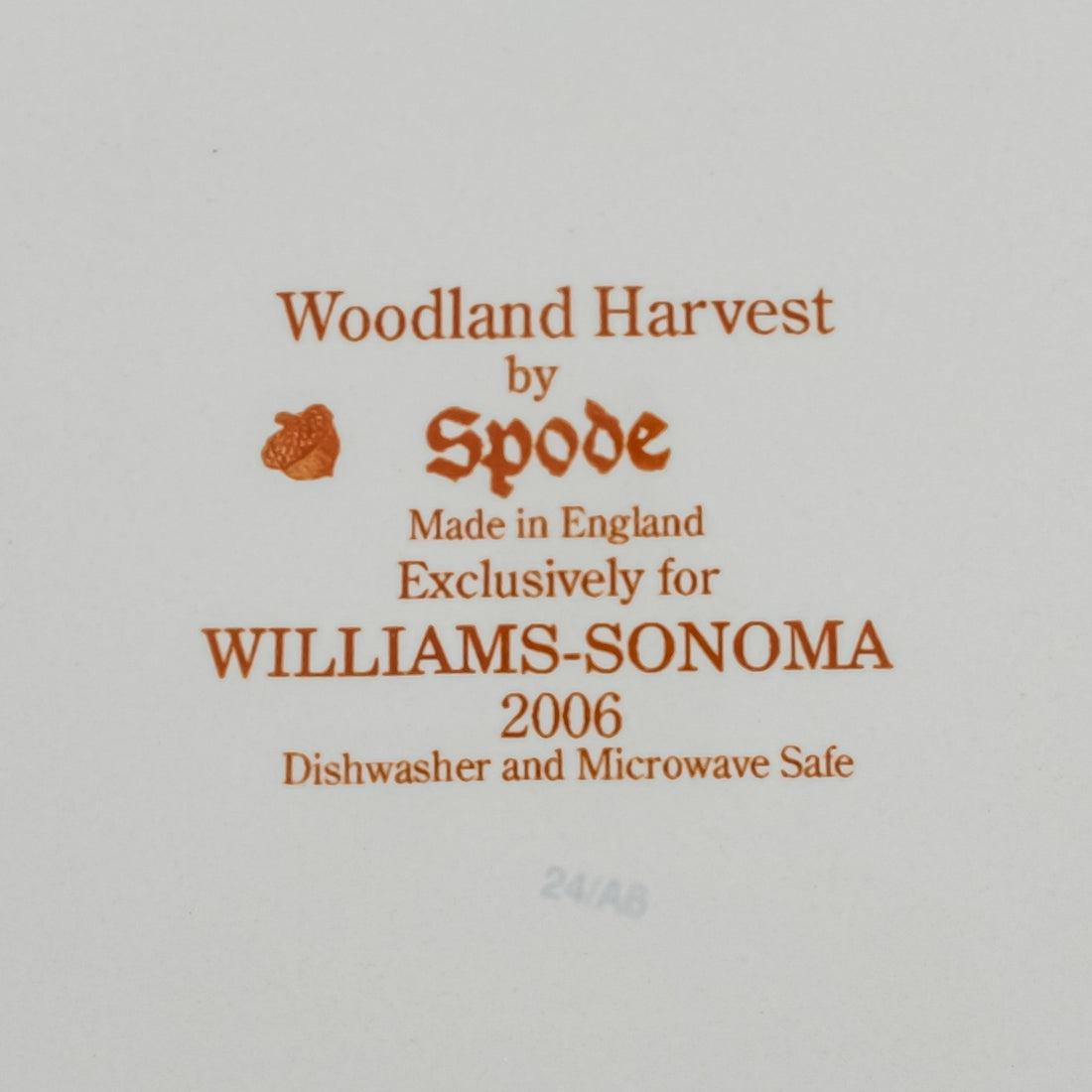 SPODE Woodland Harvest Square Serving Bowl