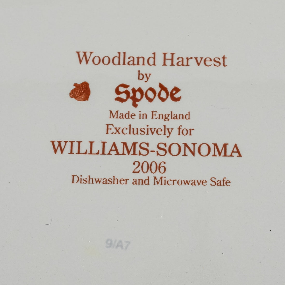 SPODE Woodland Harvest Platter